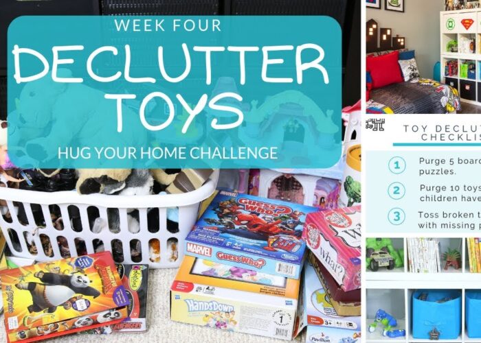 Declutter Kids Toys - Week 4 - Hug Your Home Challenge