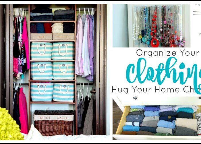Organize Your Clothing - Week 5 - Hug Your Home Challenge