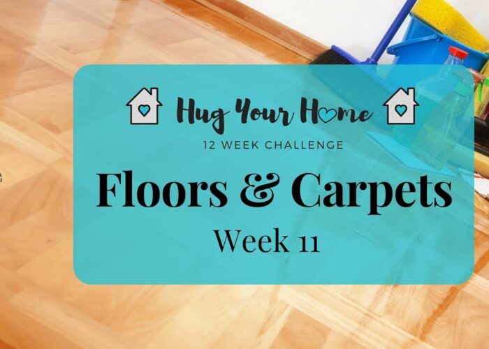 Speed Clean Floors and Carpets - Week 11 - Hug Your Home Challenge